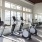 a room with exercise equipment