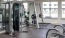 a gym with exercise equipment